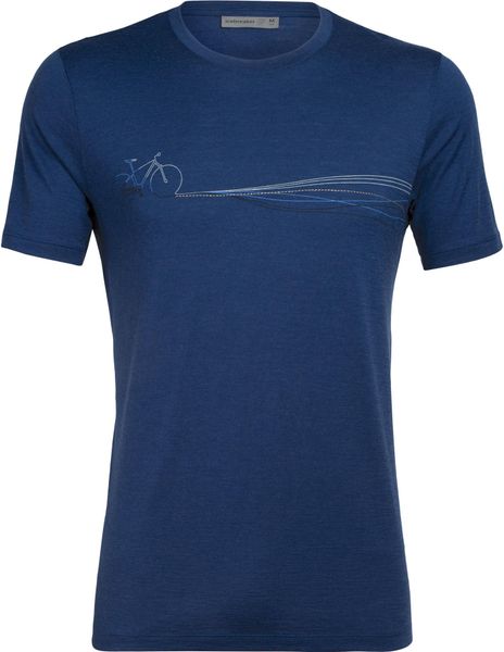 Mens Tech Lite Short Sleeve Crewe Cadence Paths