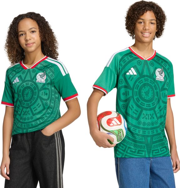 Mexico 26 Home Kids Jersey