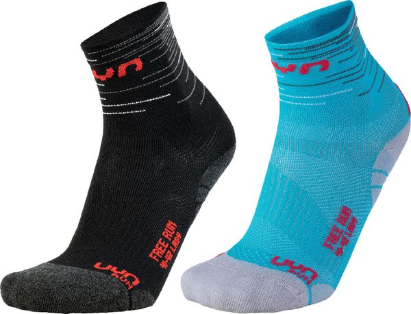 Lady Free Run Socks 2PRS Pack