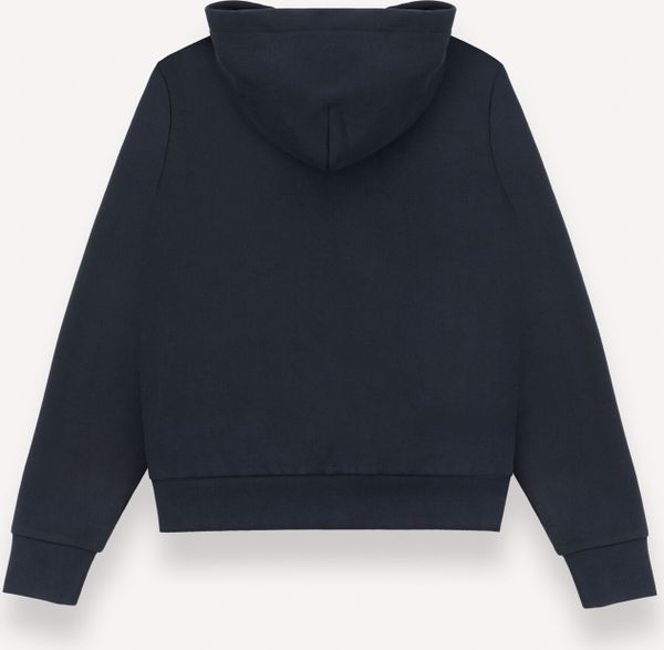Full Zip Hoodie With Drawstring With Logo