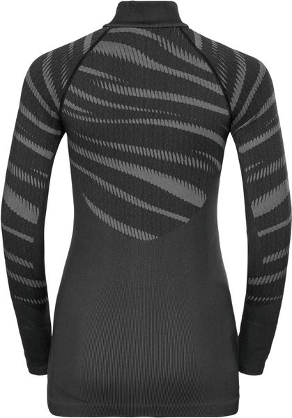 Damen Blackcomb Funktionsunterwäsche Langarm-shirt mit 1/2 Reißverschluss & Stehkragen