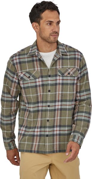 M's Long Sleeve Organic Cotton Midweight Fjord Flannel Shirt