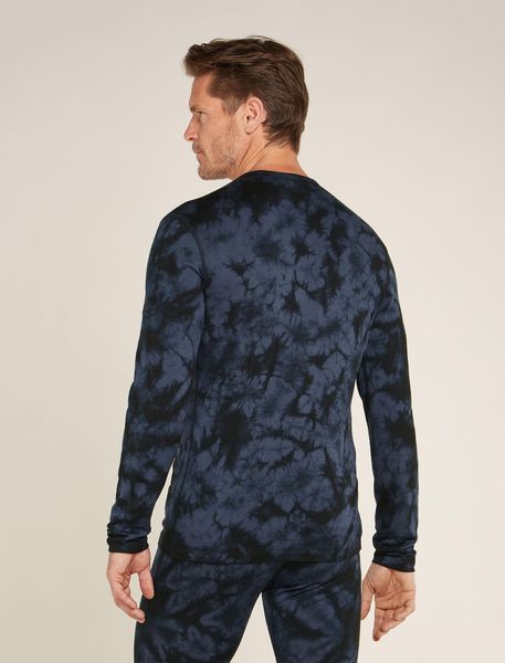 Men Merino 200 Oasis Long Sleeve Crewe Cloud Dye