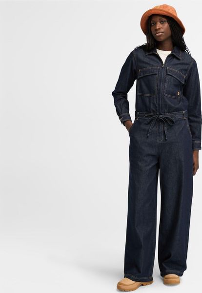 Womens Denim Refibra Boiler Suit