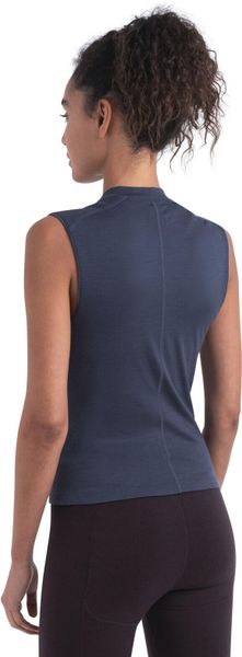 Women Merino 200 Hike Mock Neck Tank Top