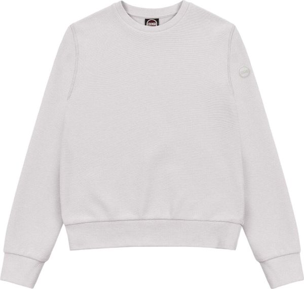 Ottoman Fabric Crew Neck Sweatshirt