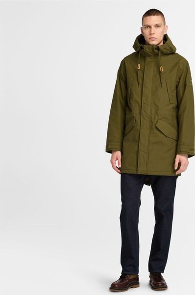Mens Water Resistant Fishtail Parka