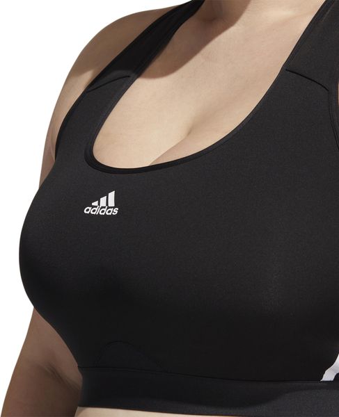 Powerreact Training Medium-support 3-Stripes Bra (plus Size)