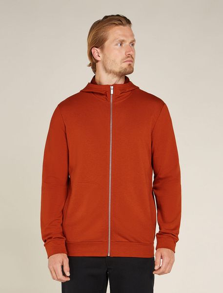Men Central Classic Long Sleeve Zip Hoodie