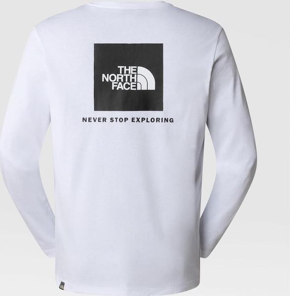 Mens Long Sleeve Red Box Tee