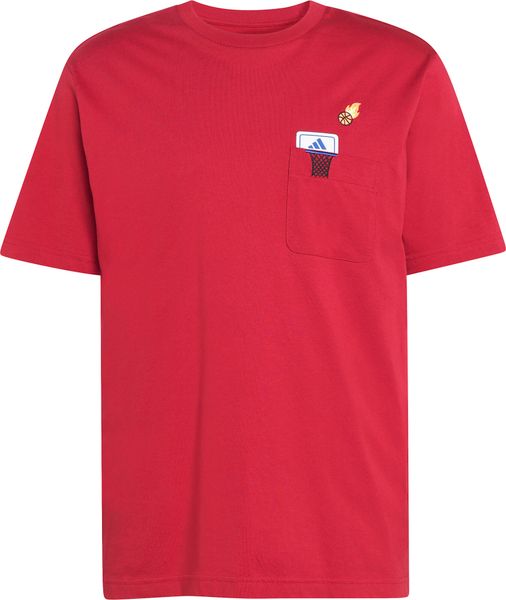 Mini Embroidery Basketball Graphic T-shirt