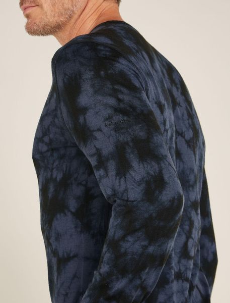 Men Merino 200 Oasis Long Sleeve Crewe Cloud Dye