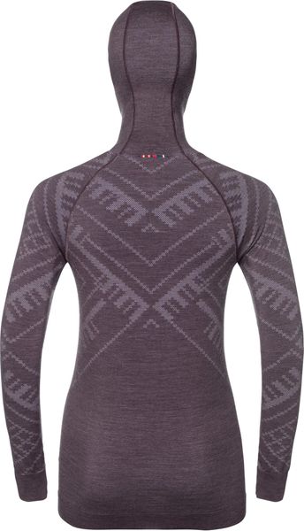 Damen Natural + Kinship Warm Funktionsunterwäsche Langarm-shirt mit Gesichtsmaske