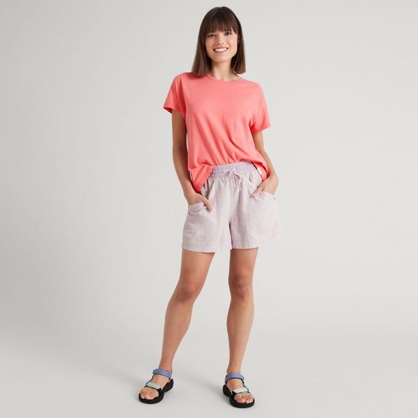 Hot-daze Hemp Wmns Short Sleeve Relaxed
