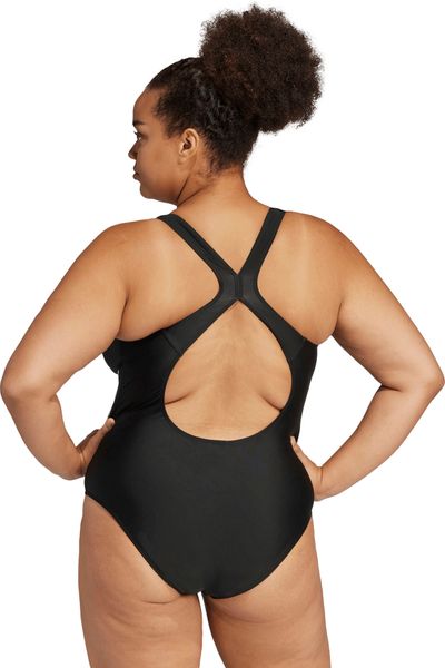 3 Stripes C-back Swimsuit (plus Size)