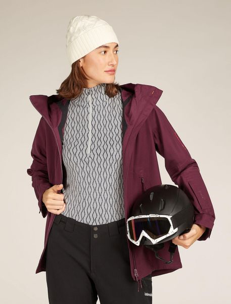 Women Merino 260 Vertex Long Sleeve Half Zip On-piste
