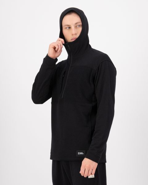 Mens Offgrid Merino Fleece 1/2 Zip Long Sleeve