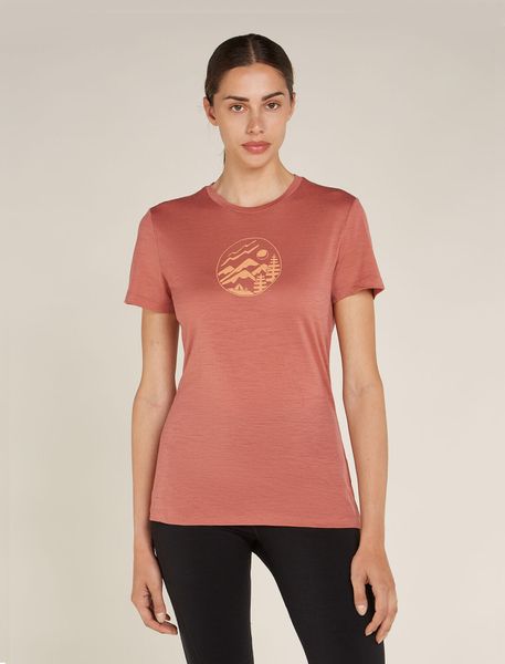 Women Merino 150 Tech Lite Short Sleeve Tee Camping Circle
