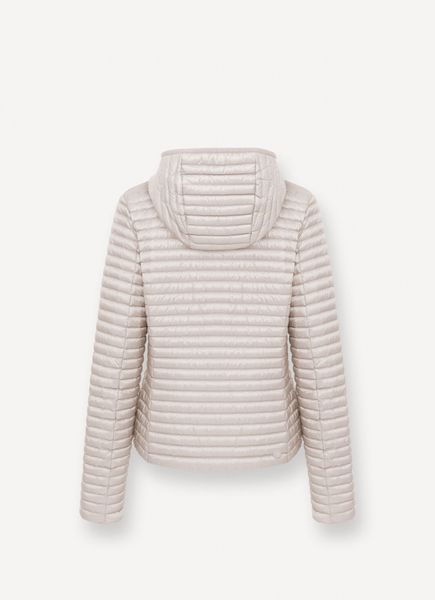 Quilted Jacket With Hood, Natural Down Light Weight