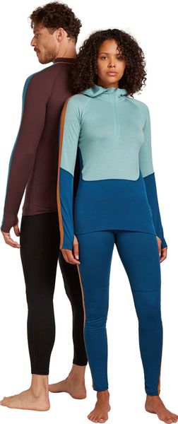 Women Mer 200 Oasis+ Long Sleeve Half Zip Hoodie