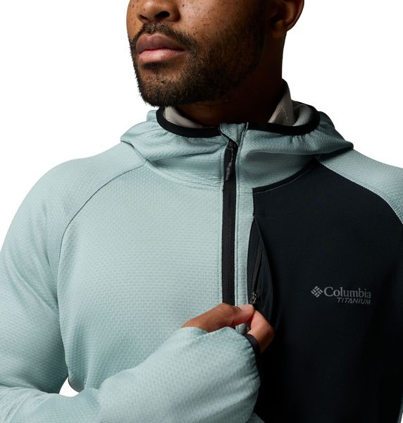 Triple Canyon Grid Fleece Hooded Full Zip II