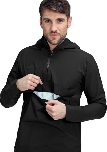 Albula Half Zip Hardshell Hooded Jacket Men