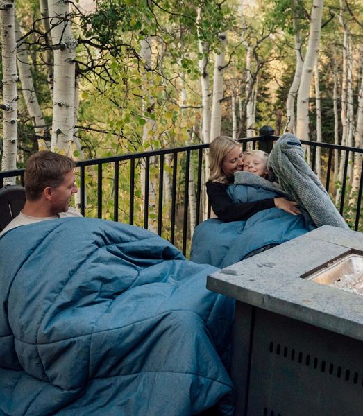 Homestead Cabin Comforter 2 Person Blanket