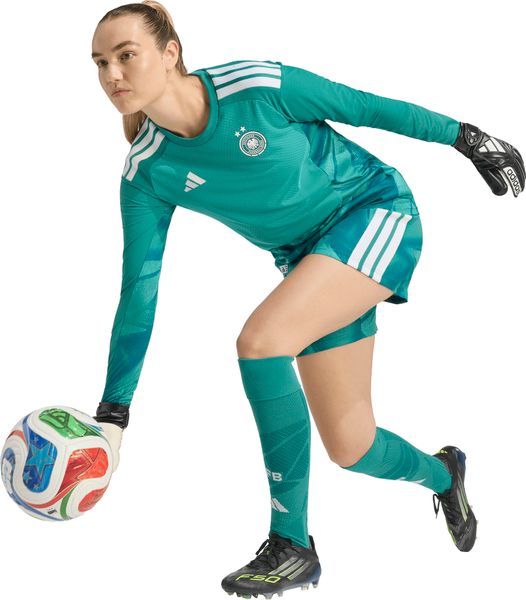 Germany 26 Home Authentic Goalkeeper Long Sleeve Jersey