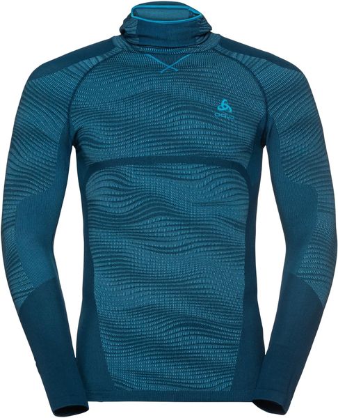 Herren Blackcomb Funktionsunterwäsche Langarm-shirt mit Gesichtsmaske