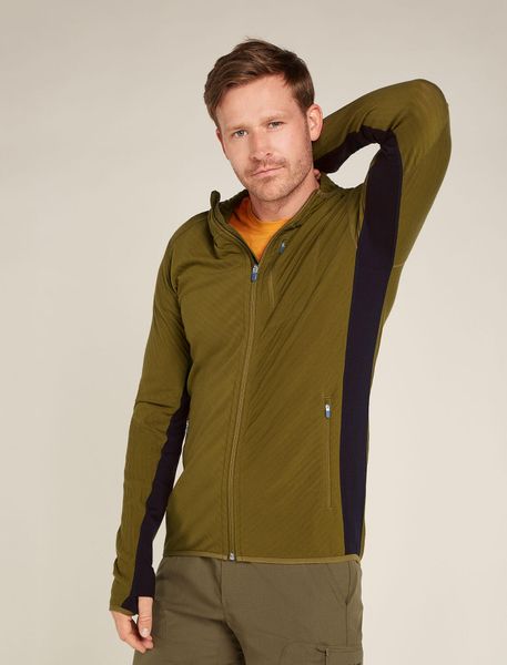 Men Descender Long Sleeve Zip Hood