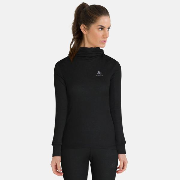Women's Active Warm Long-sleeve Base Layer Top With Face Mask