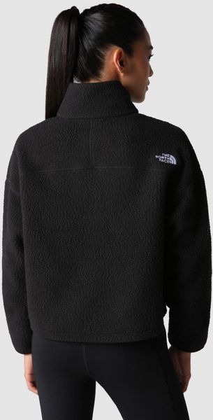 Womens Crop High Pile Fleece