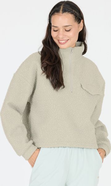 Florrie W Sherpa Half Zip