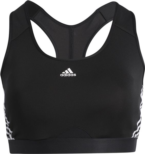 Powerreact Training Medium-support 3-Stripes Bra (plus Size)