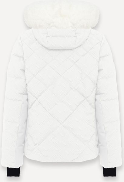 L Down Jacket with Fur