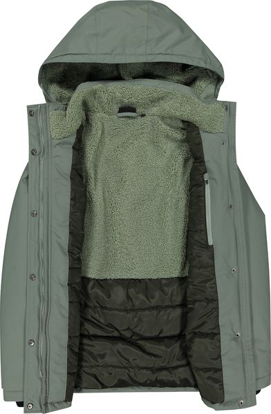 Woman Long Jacket Zip Hood