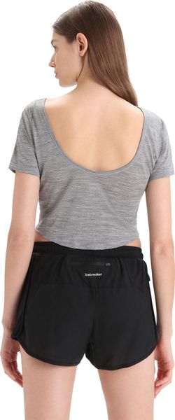 W Zoneknit Short Sleeve Scoop Back Tee