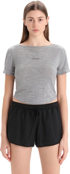 W Zoneknit Short Sleeve Scoop Back Tee