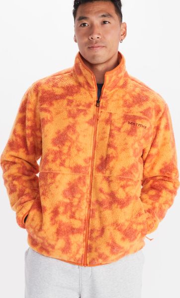 Aros Printed Fleece Jacket