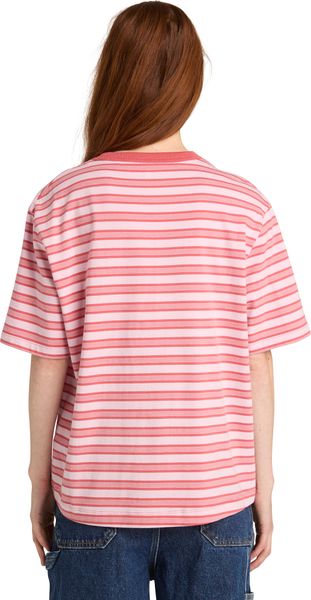 Womens Stripe Short Sleeve Tee