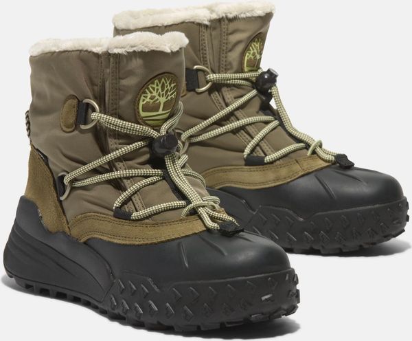 Womens Mid Warm Lined Waterproof Snow Boot