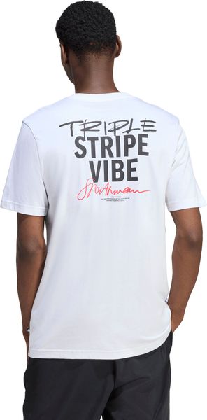 Triple Stripe Vibe Graphic T-shirt