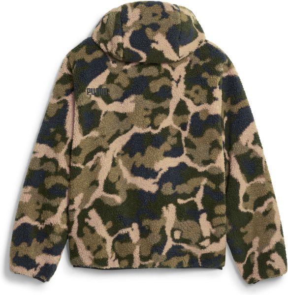 Sherpa Hooded AOP Jacket