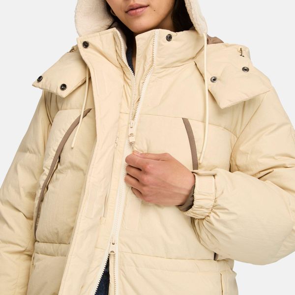 Womens Recycled Down Puffer Long Parka