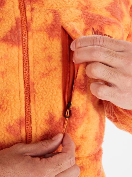 Aros Printed Fleece Jacket