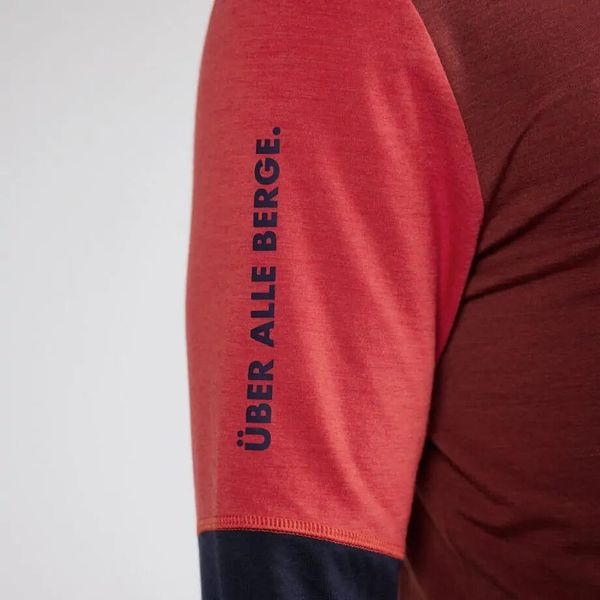 Langarm-shirt Merino über Alle BERGE.