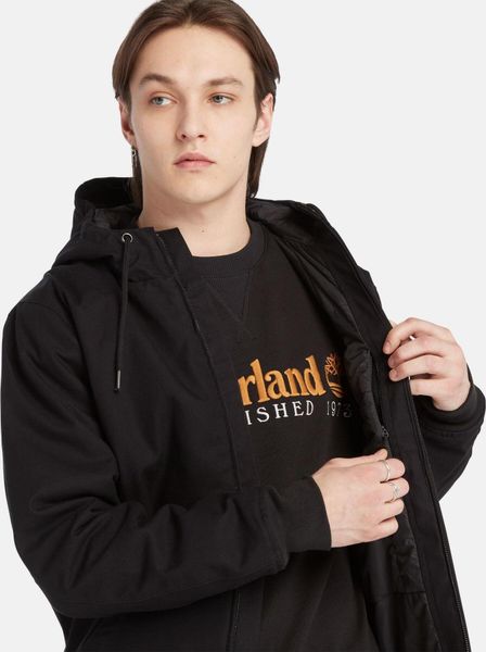 Mens Canvas Bomber Jacket