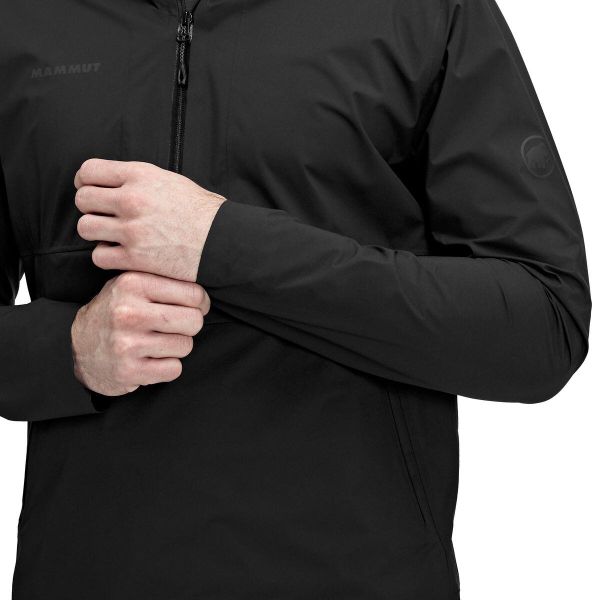 Albula Half Zip Hardshell Hooded Jacket Men