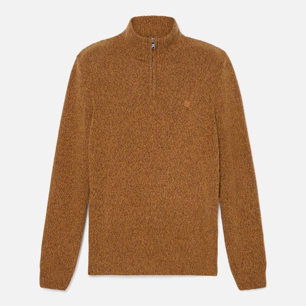 Twisted Yarn 1/4 Zip Sweater