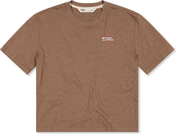 Womens Yonder Merino Organic Cotton Tee-shirt